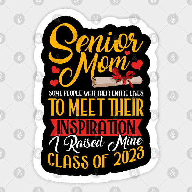 Senior Mom. Senior 2023. Class of 2023 Graduate. Sticker by KsuAnn